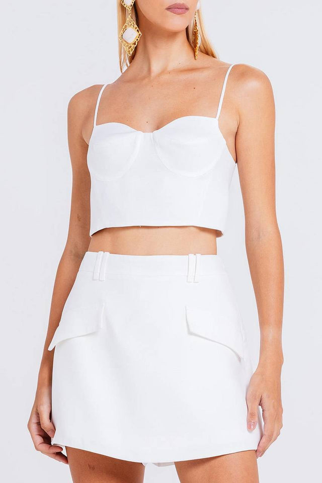 Short Saia Arabela - Off White