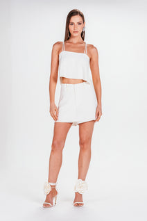 Short Saia Lucy - Vanilla