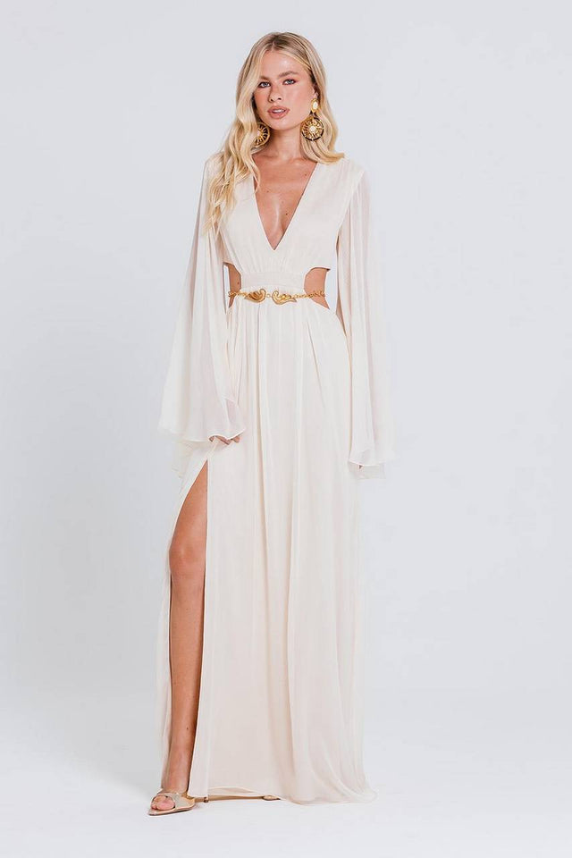 Vestido Atlanta - Areia