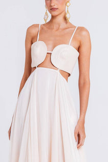 Vestido Vivara - Areia