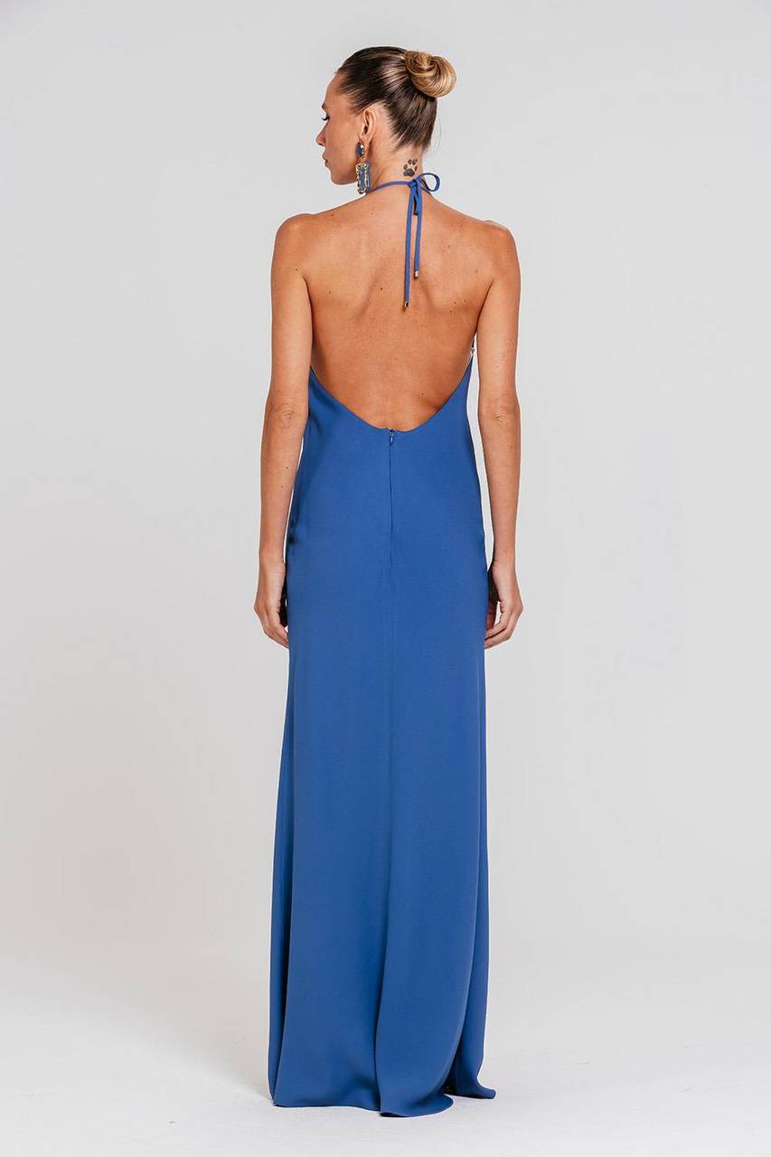 Vestido Glenda - Blues