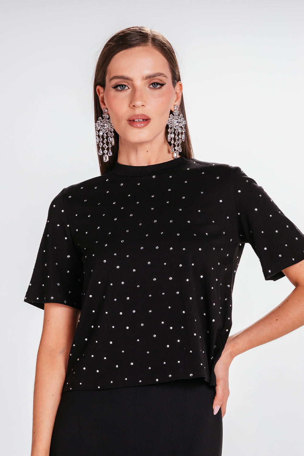T-shirt Giuliana - Preto