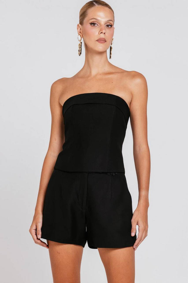 Top Mirna - Preto