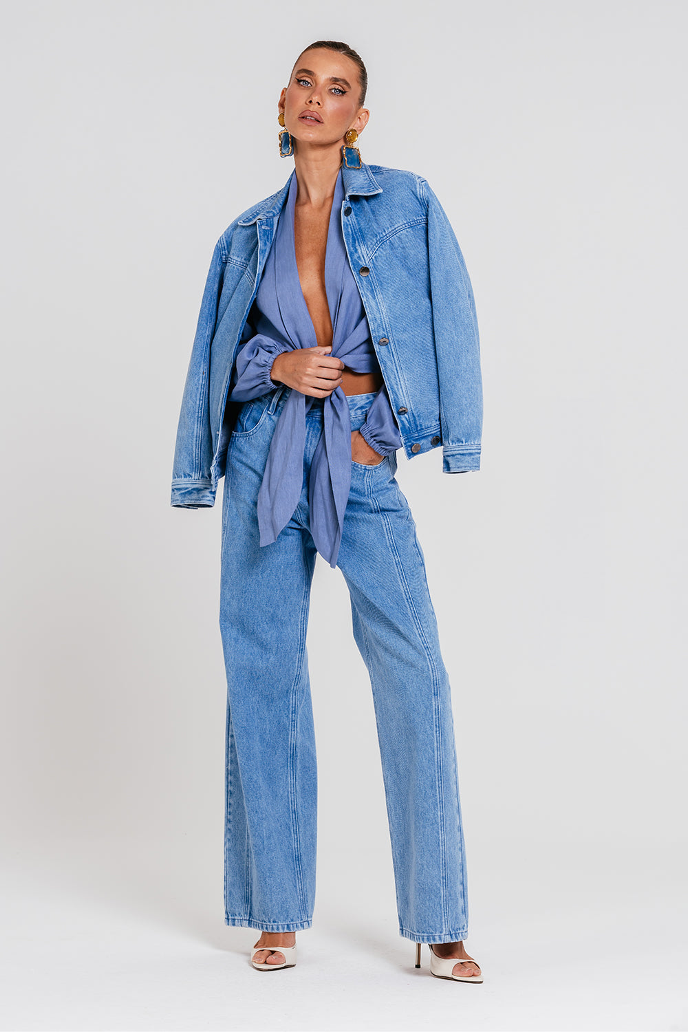 Jaqueta Alexis - Jeans Medio