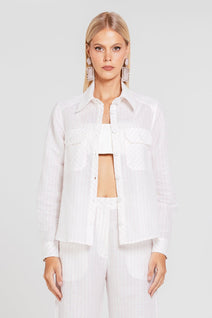 Camisa Denise - Vanilla/valsa