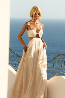 Vestido Vivara - Areia