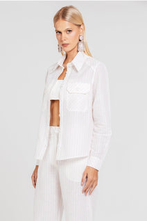 Camisa Denise - Vanilla/valsa