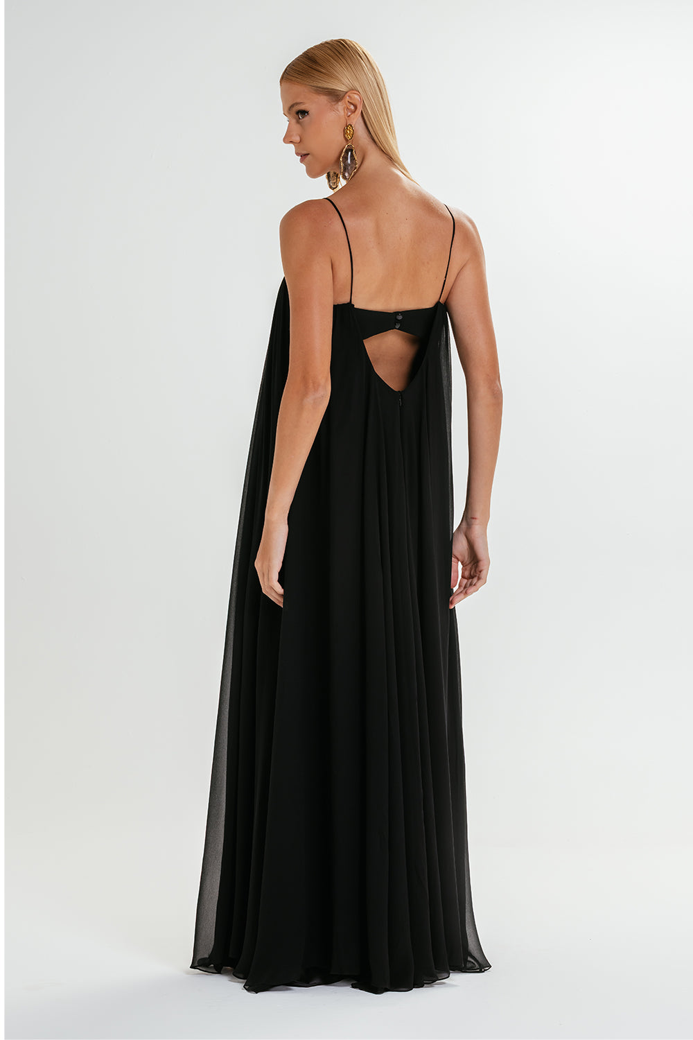Vestido Nas - Preto