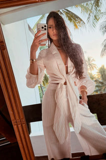 Camisa Melina - Vanilla/valsa