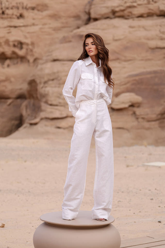 Calça Tatiana - Vanilla/valsa
