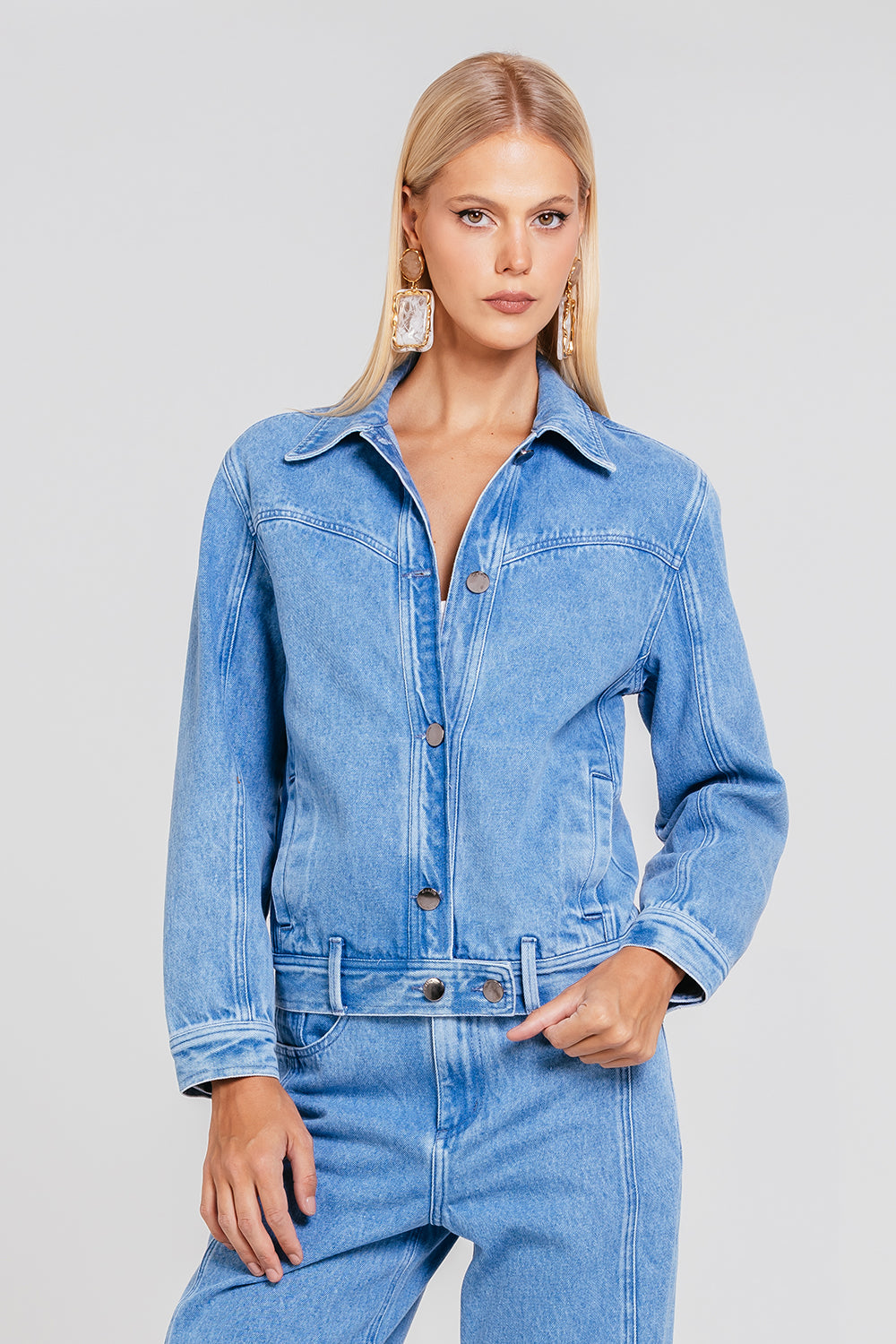 Jaqueta Alexis - Jeans Medio