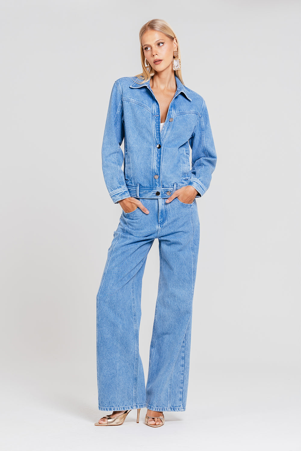 Jaqueta Alexis - Jeans Medio