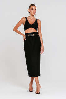 Saia Angelica - Preto