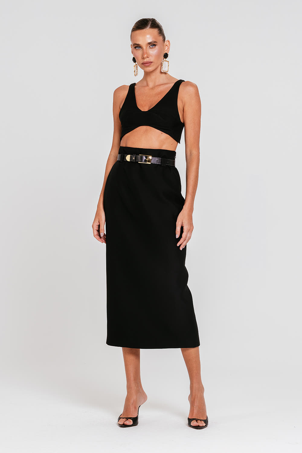 Saia Angelica - Preto