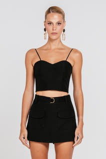 Short Saia Isadora - Preto