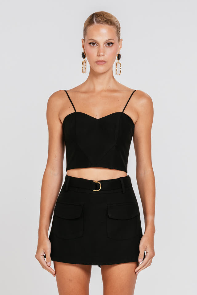 Short Saia Isadora - Preto