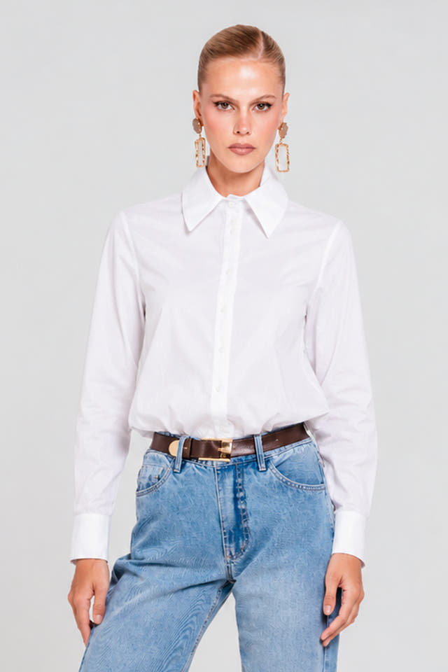 Camisa Larissa - Vanilla