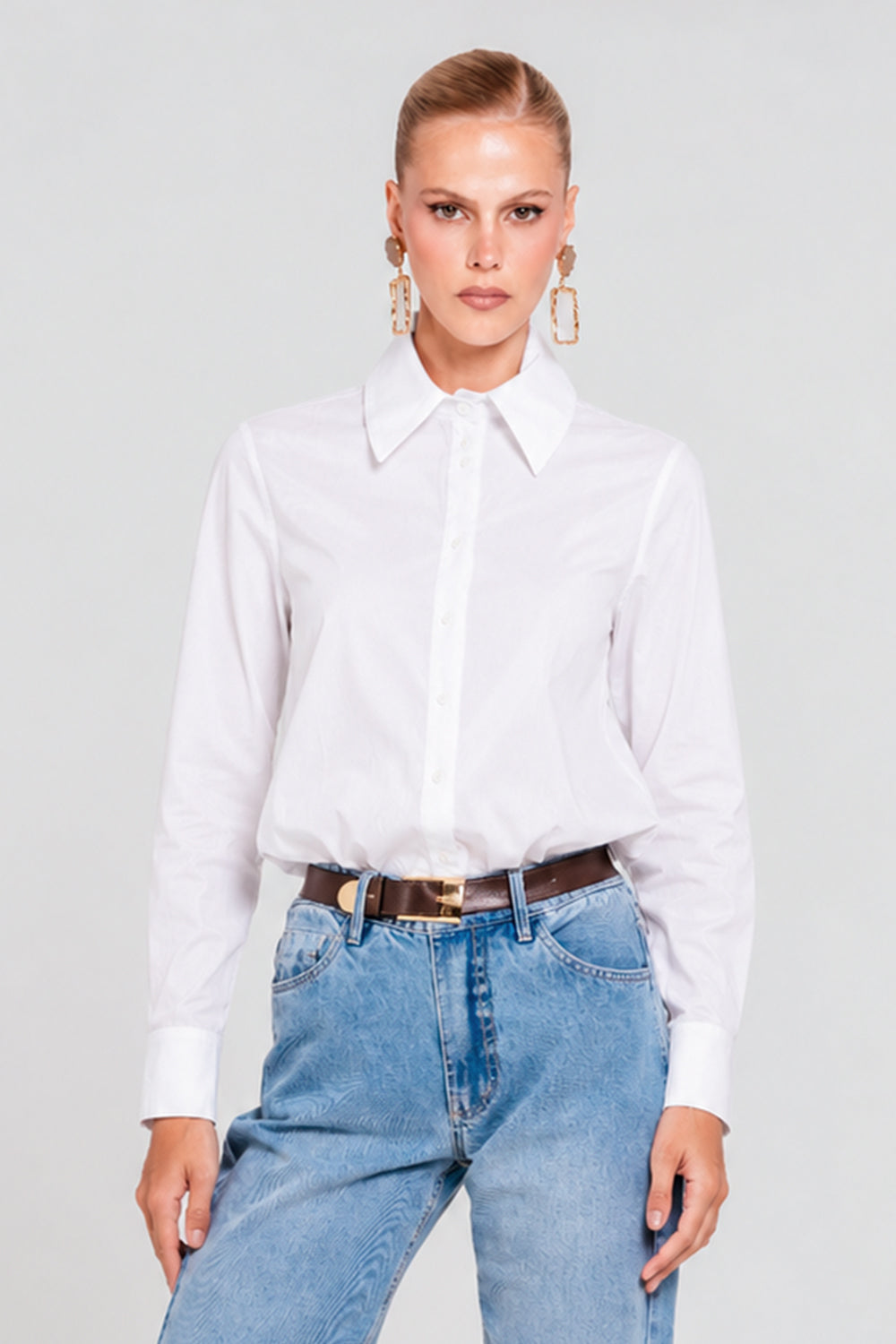 Camisa Larissa - Vanilla