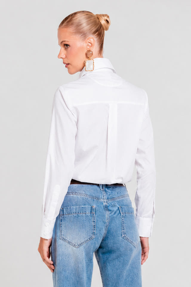 Camisa Larissa - Vanilla