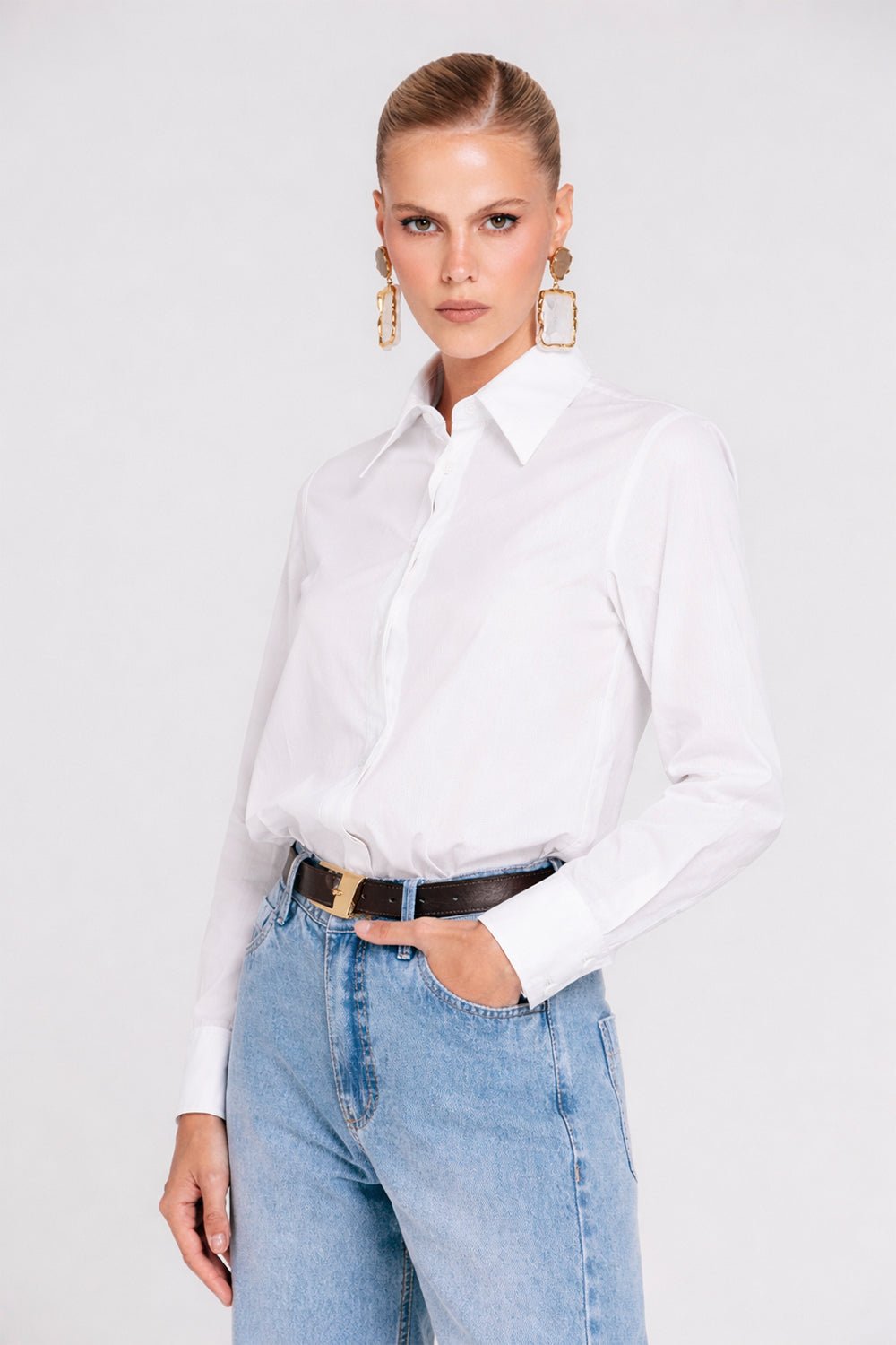 Camisa Larissa - Vanilla