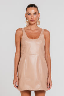 Vestido Marih - Caramelo