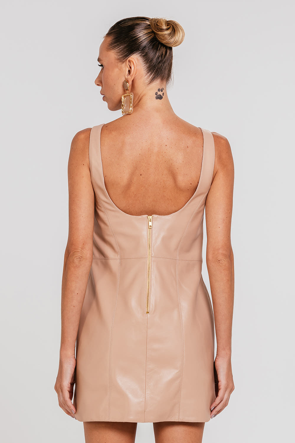 Vestido Marih - Caramelo