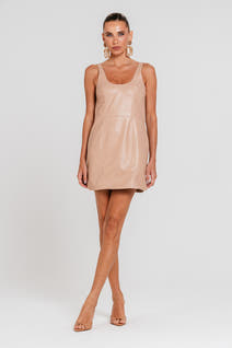 Vestido Marih - Caramelo