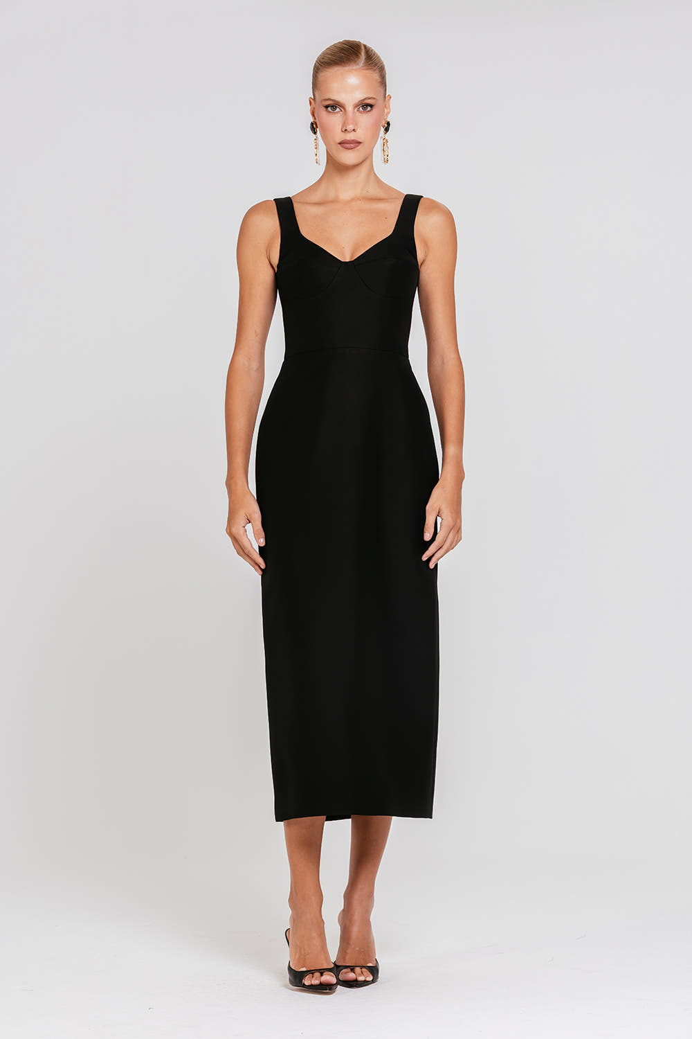 Vestido Taina - Preto