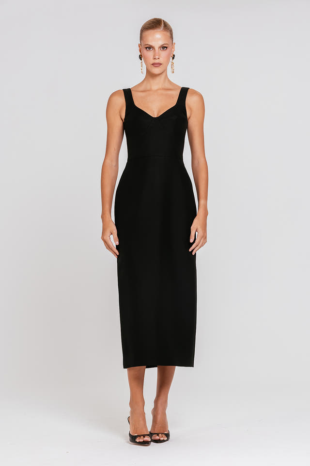 Vestido Taina - Preto