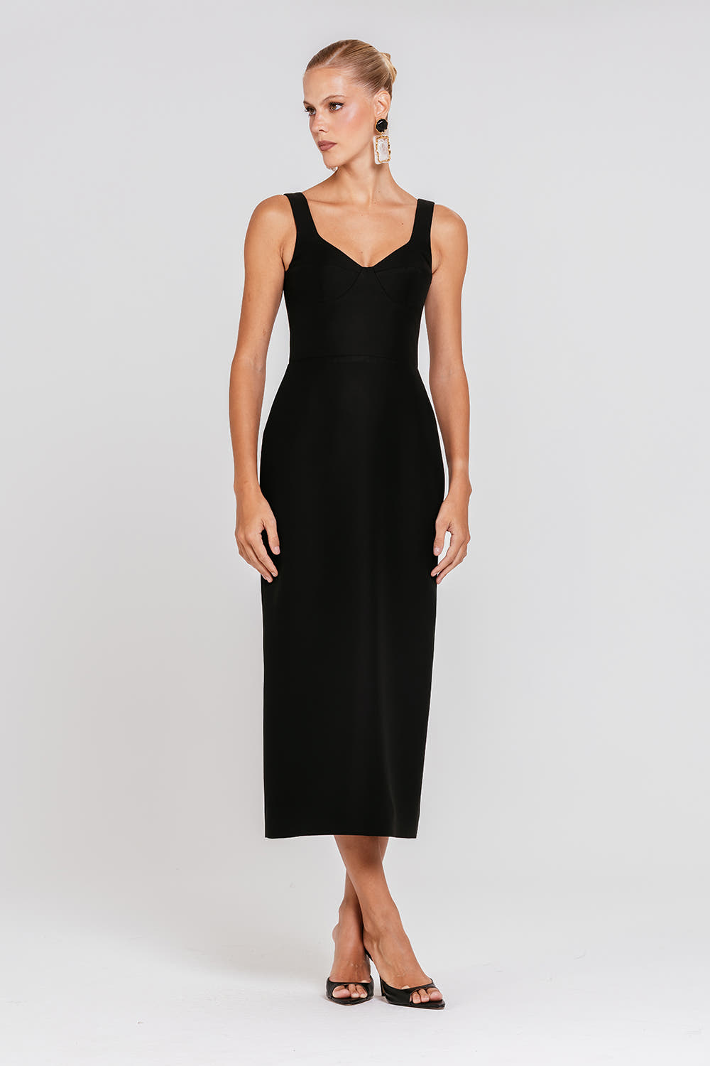 Vestido Taina - Preto