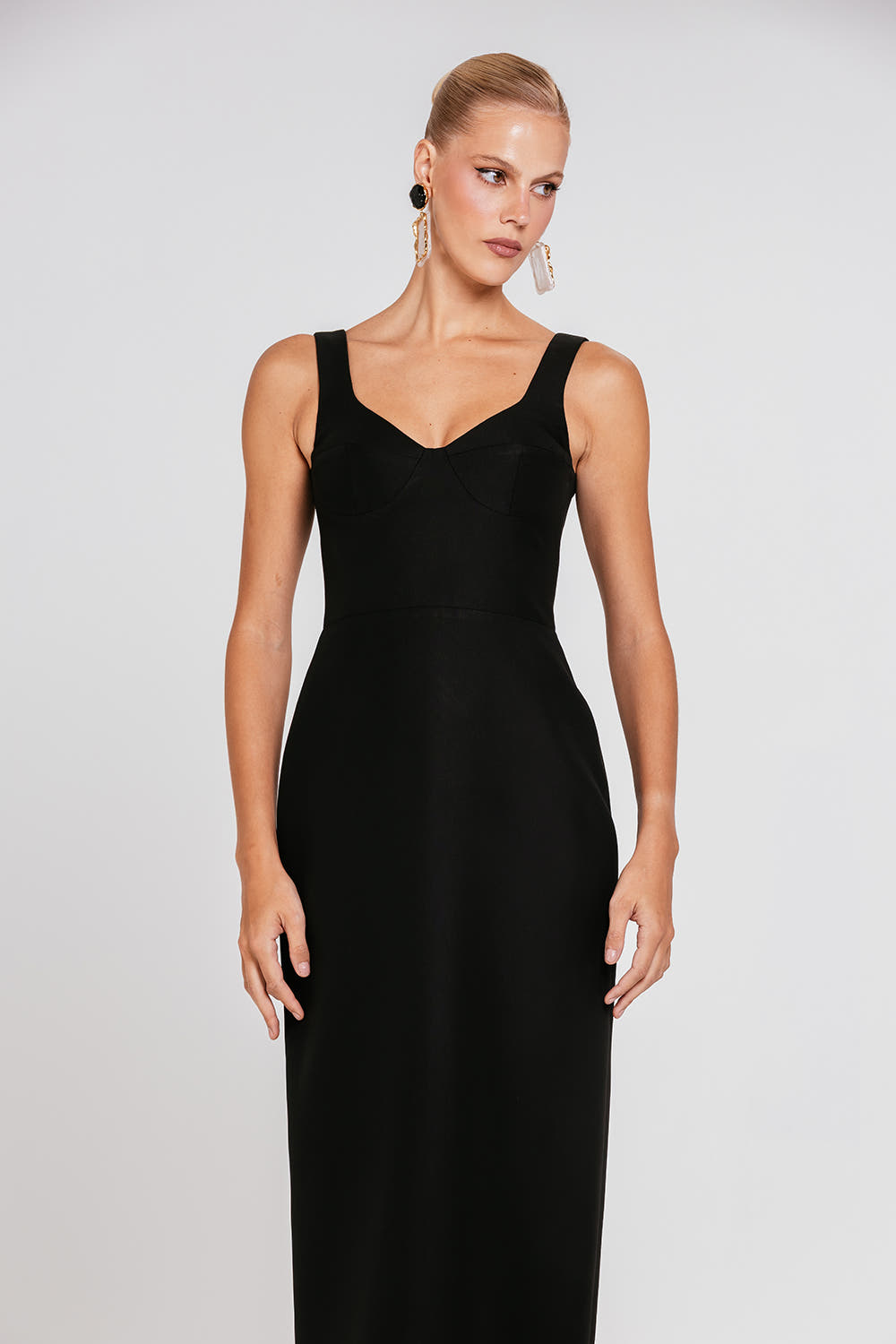 Vestido Taina - Preto