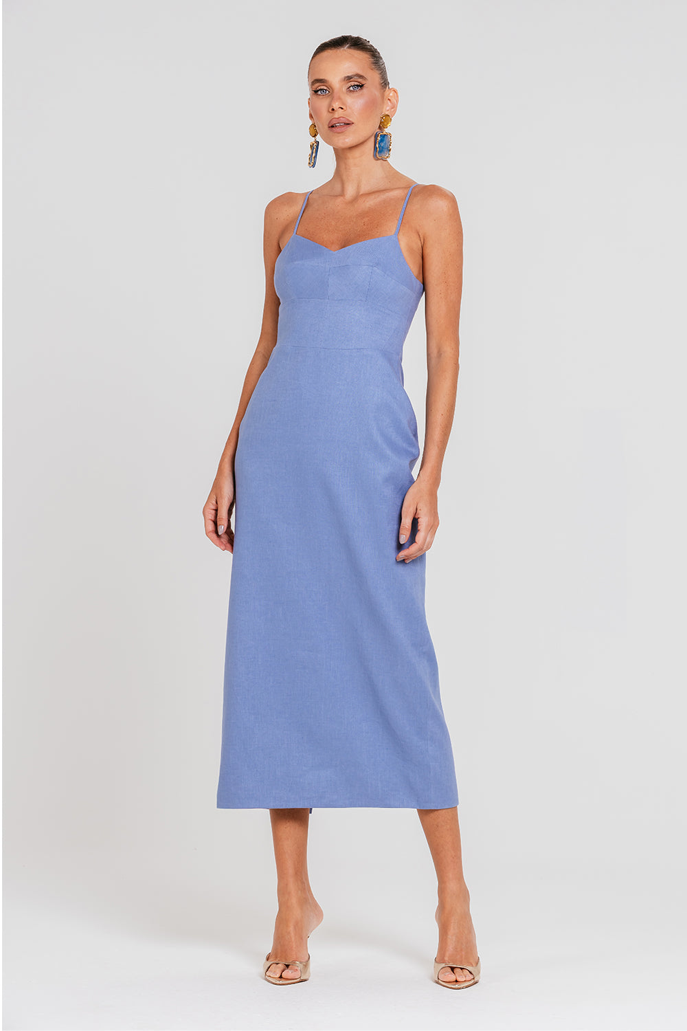 Vestido Lidiane - Blues