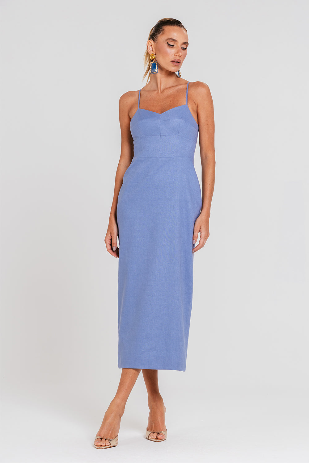 Vestido Lidiane - Blues